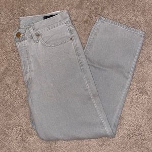 Goldsign “Low Slung” grey jeans